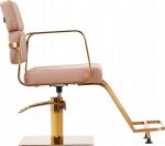 Activeshop Gabbiano fotel fryzjerski Porto złoto beżowy | 5906717456749 | 5906717456749