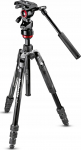 Statyw Manfrotto Manfrotto BeFree live Kit Twist Alu with Fluid Video Head | MVKBFRT-LIVE | 8024221673562