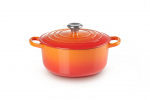 Le Creuset Signature Roaster round 22cm oven red (21177220902430) | 21177220902430 | 0024147260684