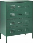 Beliani Komoda metalowa zielona ENAGO | 399003 Bel | 4255664829016