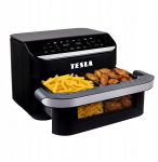 &Otilde;hufrit&uuml;&uuml;r Tesla AirCook FlexiZone Q570 XXL kahekambriline &otilde;hufrit&uuml;&uuml;r 10l | AIRCKFZQ570XXLBLK | 8595689806620