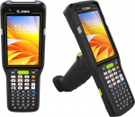 Terminal danych Zebra MC34 / Gun / LAN / WiFi 6E / BT / Android GMS / NFC / 2D SE58 / 6GB RAM/128GB UFS / 4.0'' / kamera 5 MP+13 MP / 38 klawiszy / 7000 mAh | MC3401-0G1R63SS-A6 | 8785291621326