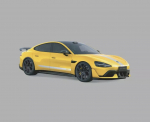 Xiaomi SU7 Ultra 1/18 Die-cast mudelauto Lightning Yellow | BHR08KQGL | 6932554465667