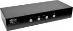 L&uuml;liti Eaton Tripp Lite seeria 4-pordiline DisplayPort KVM-l&uuml;liti koos heliga, kaablite ja USB 3.0 SuperSpeed jaoturiga - KVM-/heli-/USB-l&uuml;liti - 4 x KVM/heli/USB - 1 kohalik kasutaja - lauaarvuti | B004-DPUA4-K | 037332188632