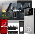 Hikvision Zestaw wideodomofonowy DS-KIS613-S | DS-KIS613-S | 6936422178581