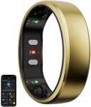 RingConn Smart Ring Gen2 f&uuml;r Frauen und M&auml;nner - Schlaf- und Fitness Tracking Wearable - Herzfrequenz - K&ouml;niggold Gr&ouml;&szlig;e 6 | RCA-01-G-6 | 6975377550820