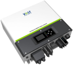 H&uuml;briidne p&auml;ikesepatarei inverter Volt Polska Ultra Hybrid 3600W/5400W 2x MPPT (120-500V) Wi-Fi | 3SSHZ50048 | 5904100452149