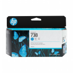 HP tindikassett HP Atrament/HP 738 130 ml Cyan DesignJet tindile | 498N5A | 0196068358860
