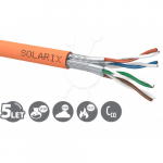 Solarix Kabel instalacyjny Solarix SSTP, Cat7, drut, LSOH, cewka 500m SXKD-7-SSTP-LSOH | 27000007 | 8595684701036