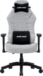 Fotel Anda Seat Fotel gamingowy Anda Seat Luna L materiałowy szary | AD18-44-G-F | 6972417137539
