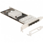 DeLOCK PCI Express x4 zu 4 x SFP Slot Gigabit LAN i350 | 88342 | 4043619883424