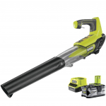 Ryobi ONE+ Akut&otilde;rvikupuhur RBL18JB40F, 18V (green/black, Li-Ion aku 4,0Ah) | 5133004135 | 4892210169549