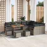 vidaXL 13-osaline aiam&ouml;&ouml;bli komplekt patjadega hall rattan akatsia, 4-osaline aiam&ouml;&ouml;bli s&ouml;&ouml;gikomplekt patjadega hall rattan akatsia, kaheistmeline aiam&ouml;&ouml;bel patjadega hall rattan akatsia | 3362573 | 8721288426925