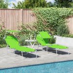 vidaXL Kokkupandavad p&auml;ikesevarjud 2 tk koos katusega Green 600D Oxford materjal | 42003064 | 8721158873118