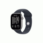 Nutikell Apple Watch Series 12 (2026) GPS 46mm Space Gray Alumiiniumist korpus, Navy spordirihm M/L EU MJEJ4 | MJEJ4RKA | 195951226828