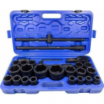 T&ouml;&ouml;riistakomplekt Forcekraft 26-osaline mutriv&otilde;tmete komplekt 3/4" - 1" kuuskant /FORCEKRAFT | FK-68262-5 | 5905101336735