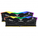 Team Group DIMM 32 GB DDR5-6400 (2x 16 GB) Dual-Kit (Black, FF3D532G6400HC40BDC01, Delta RGB, INTEL XMP) | FF3D532G6400HC40BDC01 | 0765441659582