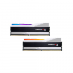 G.Skill Trident Z5 RGB, DDR5-6000, CL36, Intel XMP 3.0 - 32 GB Dual-Kit, silber | MEGS-289 | 4713294230713