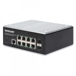 INTELLINET 8-Port Gb PoE+ Web-Managed Industrie-Switch 2xSFP | 508278 | 0766623508278