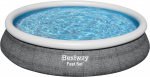 Bestway Fast Set 57313 v&auml;lisbassein maapealne Raamiga &uuml;mmargune bassein 9677 l Grey | 57313 | 6942138933703