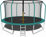 Trampolina ogrodowa Funfit Trampolina ogrodowa dla dzieci 404cm z siatką zewnętrzną i drabinką | 5905771301521 | 5905771301521