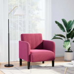 vidaXL Diivanitool k&auml;etugedega Velvet Red Wine 54 cm | 4100582 | 8721158495983