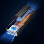 M.2 NVME USB-C 3.2 20Gbps k&otilde;vaketta korpus Silver | 6942227137876 | 6942227137876