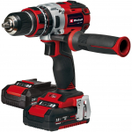 Einhell Professional Akku-Schlagbohrschrauber TE-CD 18 Li i BL, 18Volt (rot/Black, 2x Li-Ion Akku 2,0Ah, Koffer) | 4513861 | 4006825614374