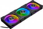 PHANTEKS D30 PWM Regular Airflow D-RGB fan, Triple Pack - 120mm, black | LUPH-081 | 0886523002949