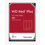 Western Digital WD60EFPX RED PLUS HDD, 6TB, 3.5", SATA3, 5400 RPM, 256 MB, 150 MB/s | WD60EFPX | 0718037899800