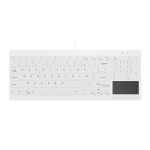 Contour ACTIVE KEY h&uuml;gieeniline kompaktne ultralame puuteplaat-klaviatuur | AK-C7412F-GUS-W/FR | 7061119932685