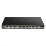 Switch 440mm D-Link DGS-1250-52XMP       4*SFP+/48*GE PoE+ retail | DGS-1250-52XMP/E | 0790069467905