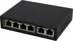 SG64WP PULSAR PoE l&uuml;liti 6-pordiline Gigabit Ethernet 4xPoE 2xUpLink 60W ilma toiteplokita | SG64WP | 5902135320587