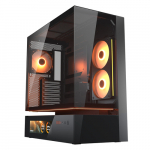 COUGAR Geh&auml;use Midi-Tower CFV235 Vision, ARGB, Glas, Black | CGR-2DA4B-V | 4711649770105