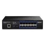 TRENDnet 12-pordiline 10G kihiline 2 hallatav SFP+ l&uuml;liti | TL2-F7120 | 0710931140972