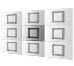 Neomounts WAH 42"-70"  1TFT Push2pop schw. Max.35 | WL95-800BL1 | 8717371440541