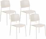 Beliani Komplekt 4 s&ouml;&ouml;gitoa tooli Beige ASTORIA | 398865 Bel | 4255664828873