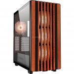 Sharkoon Rebel C70G RGB  (Black/holz, Tempered Glass) | 4044951040193 | 4044951040193