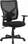 Kontoritool Songmics poolp&ouml;&ouml;rlev v&otilde;rgust ergonoomiline kontoritool kallutusmehhanismiga, polsterdatud sisemise vedruga | OBN36BK  XXX | 6955880303090