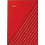 WD My Passport 2 TB 2.5 Zoll USB 3.0 Micro-B (5Gb/​s) Rot externe Festplatte HDD | WDBYVG0020BRD-WESN | 718037870168