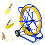 Extralink Cable Pulling Rod Pilot 11mm 250m, Fiberglass FRP, Diameter 11mm, Length 250m, Yellow | EX.13926 | 5903148913926