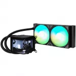 TRYX PANORAMA Komplett-Wasserk&uuml;hlung, ARGB - 240 mm, Black | WATX-005 | 6977029650049