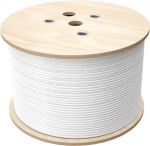 Kaabel Alantec koaksiaalkaabel RG6, B2ca, LSOH trishield 75 Oomi, A++ 120dB, 1.13/4.55/7.20 FireHardy 500m (KRD113A1LS500B) | KRD113A1LS500B | 5904204406819