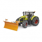 BRUDER Claas Axion 950 mit Schneeketten und R&auml;umschild | 03018 | 4001702030186