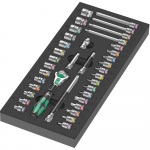 Wera WKŁADKA PIANKOWA ZYKLOP 1/4'' 8000 A, SET 1, 37CZ. (1 KPL) | 05150110001 | 4013288225139