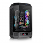 Obudowa - The Tower 300 Tempered Glass x 3, CT140 Fan  x 2 Czarna | CA-1Y4-00S1WN-00 | 4711475641051