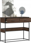 vidaXL konsoollaud, brown oak, 90x35x80 cm | 849178 | 8721102842375