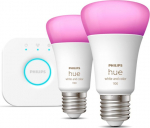 Philips Hue stardikomplekt sild + 2 x pirn E27 9W RGBW (929002468810) | 929002468810 | 8719514291492