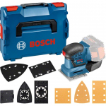 Bosch Powertools Akku-Schwingschleifer GSS 18V-10 Professional (blau, ohne Akku und Ladeger&auml;t, in L-BOXX) | 06019D0202 | 3165140871662