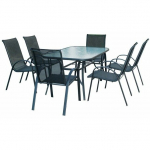 V&auml;lism&ouml;&ouml;bli komplekt 6 tooli 1 laud BL HC-891 | 4772013402244 | 4772013402244